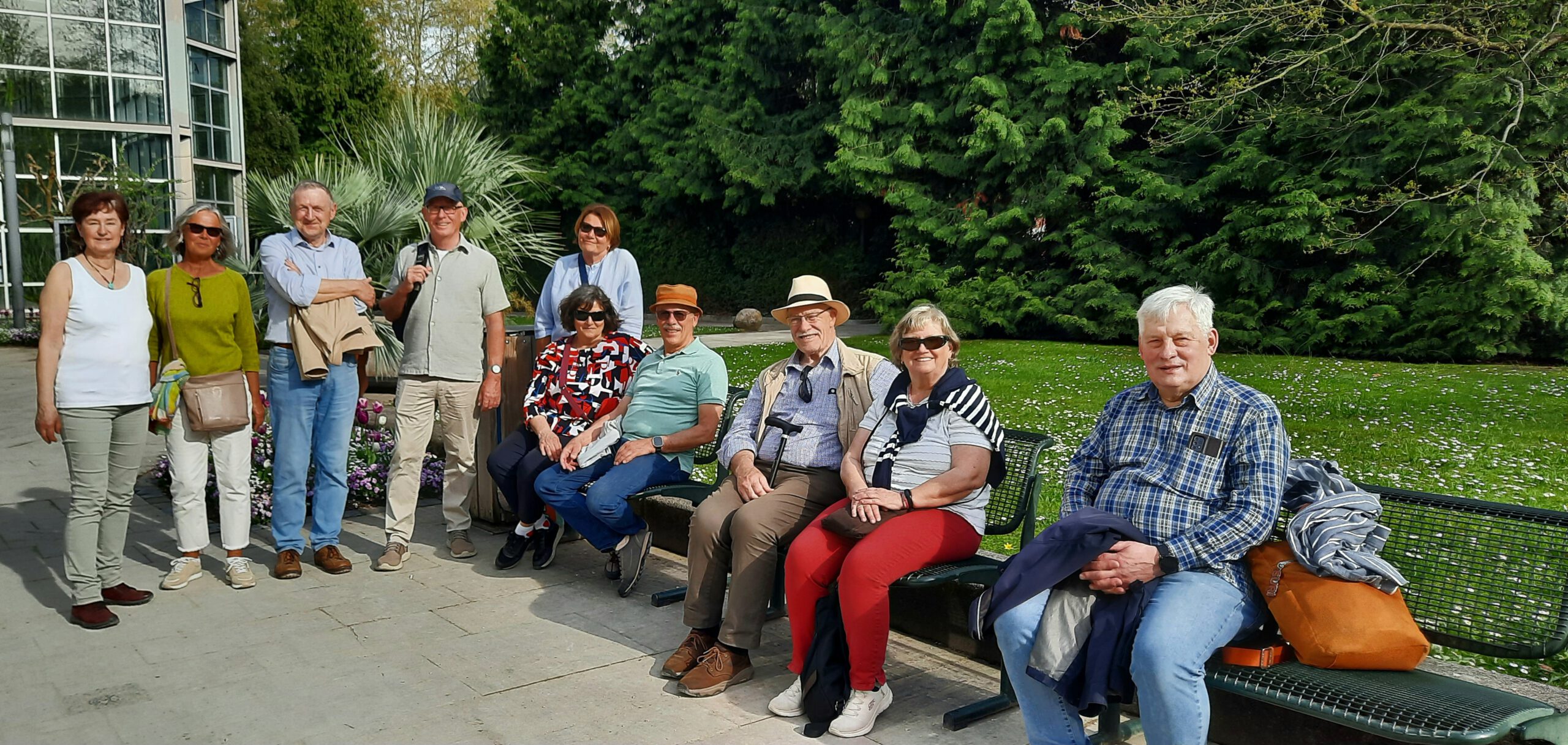Schäferbergteam Ausflug zum Palmengarten April 2026